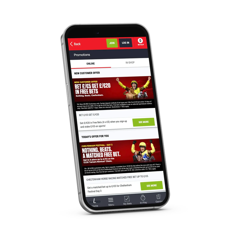 ladbrokes Gameplay